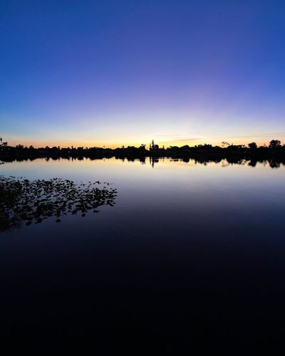 Calm lines representing peaceful evening transition and balance